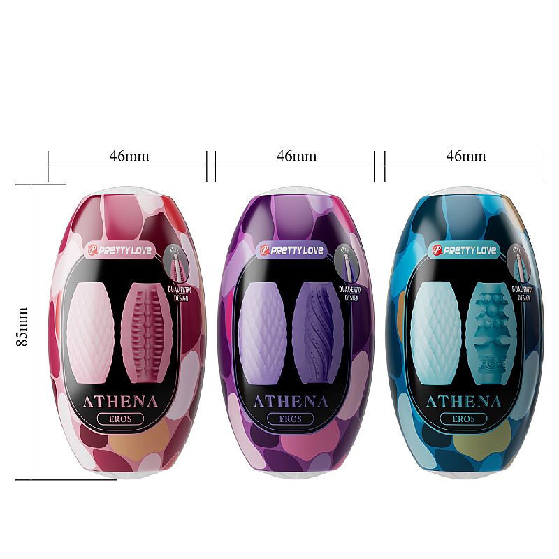 EGG MASTURBADOR VAZADO - PRETTY LOVE 9053 9054 9055