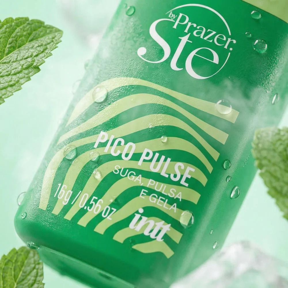 PICO PULSE GEL SUGADOR UNISSEX CHICLETE DE MENTA 16G PRAZER BY STE - INTT