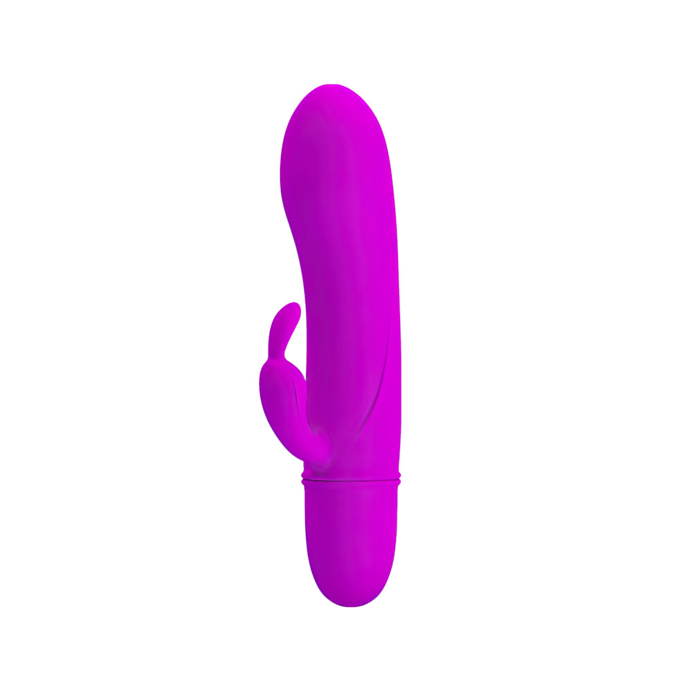 VIBRADOR COM ESTIMULADOR DE CLITÓRES E 10 MODOS DE VIBRAÇÃO - PRETTY LOVE 014292