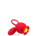 VIBRADOR DUPLO RECARREGÁVEL COM FORMATO DE ROSA E PENETRADOR - IMPORTAÇÃO RS042