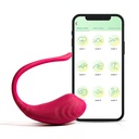 BULLET RECARREGÁVEL COM CONTROLE VIA APLICATIVO 9 MODOS DE VIBRAÇÃO - IMPORTAÇÃO BR027