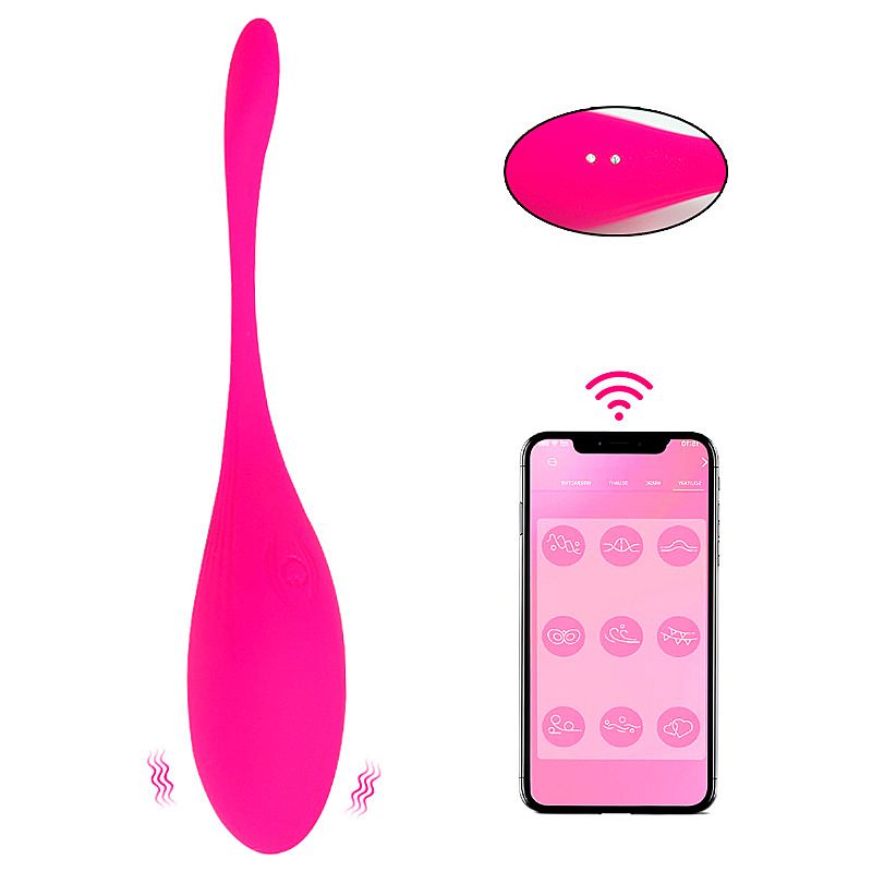 VIBRADOR BULLET CONTROLADO VIA APP 10 MODOS DE VIBRAÇÃO - SI 9499