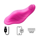 VIBRADOR DE CALCINHA COM 9 MODOS DE VIBRAÇÃO CONTROLADO VIA APP