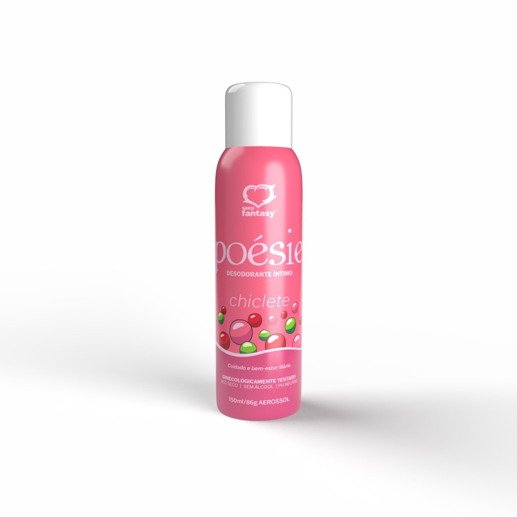 POÉSIE DESODORANTE ÍNTIMO CHICLETE 150ML - SEXY FANTASY