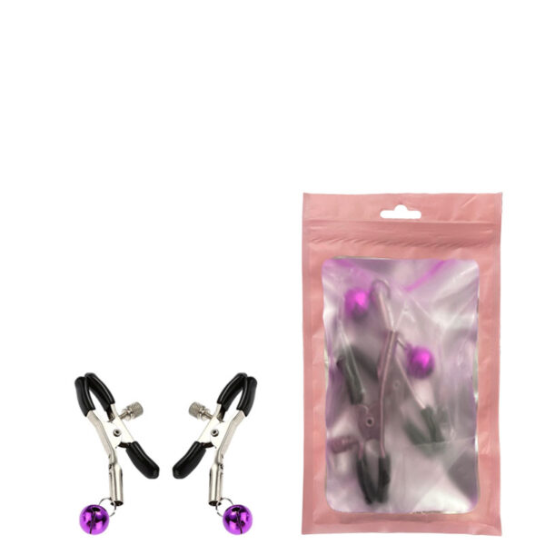 GRAMPO PARA MAMILO COM CHOCALHO - IMPORTAÇÃO SD034