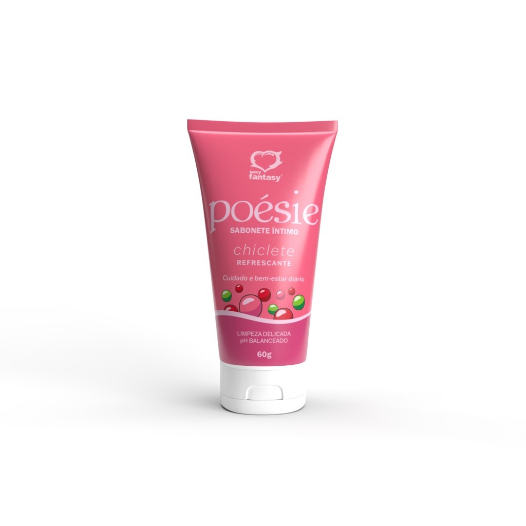 POÉSIE SABONETE ÍNTIMO CHICLETE REFRESCANTE 60G - SEXY FANTASY
