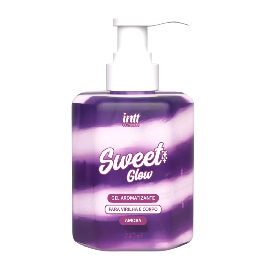 SWEET GLOW HIDRATANTE BEIJÁVEL PARA VIRILHA E CORPO AMORA 240ML - INTT