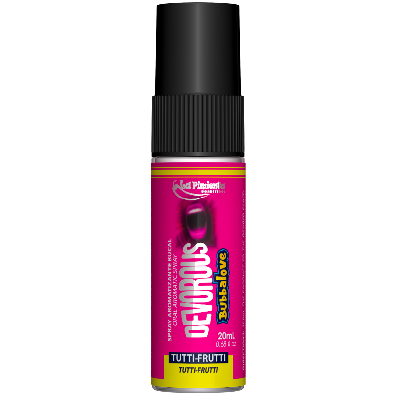 DEVOROUS BUBBALOVE CHICLETE SPRAY DESSENSIBILIZANTE BUCAL 20ML - LA PIMIENTA