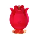 ESTIMULADOR DE CLITÓRES EM FORMATO DE FLOR COM 10 MODOS DE VIBRAÇÃO - IMPORTAÇÃO VB121