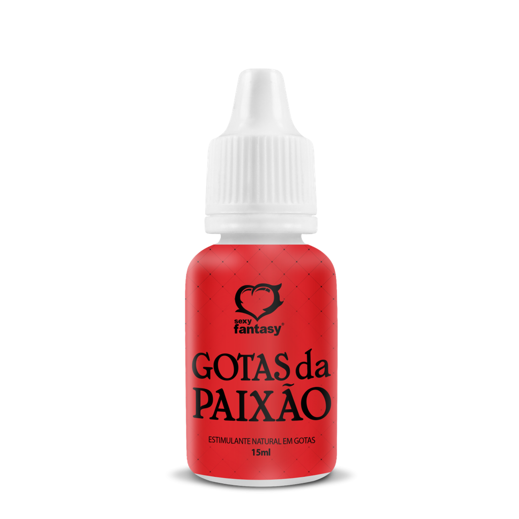 GOTAS DA PAIXÃO ESTIMULANTE NATURAL EM GOTAS 15ML - SEXY FANTASY