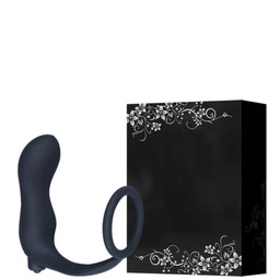 [0001043] ANEL PENIANO EM SILICONE COM PLUG VIBRATÓRIO - IMPORTAÇÃO CK077