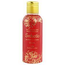 [000282] ÓLEO CORPORAL PARA BANHO E MASSAGEM SEDUÇÃO 120ML - SOFISTICATTO