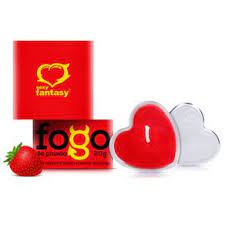 [000390] FOGO DA PAIXÃO VELA BEIJÁVEL MORANGO 20G - SEXY FANTASY
