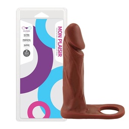 [000422] ANEL COMPANHEIRO CHOCOLATE 16,5 X 3 CM - SOULSEX SS002CH