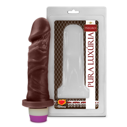 [0000949] PRÓTESE REALÍSTICA COM VIBRO INTERNO NEGRO 15,3X4CM - SEXY FANTASY PCN008